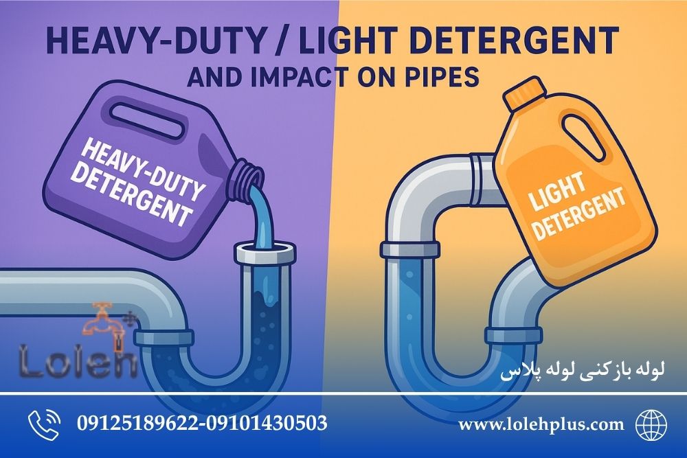 تفاوت «شوینده سنگین و سبک روان» و تأثیر آن بر گرفتگی لوله و پر شدن چاه