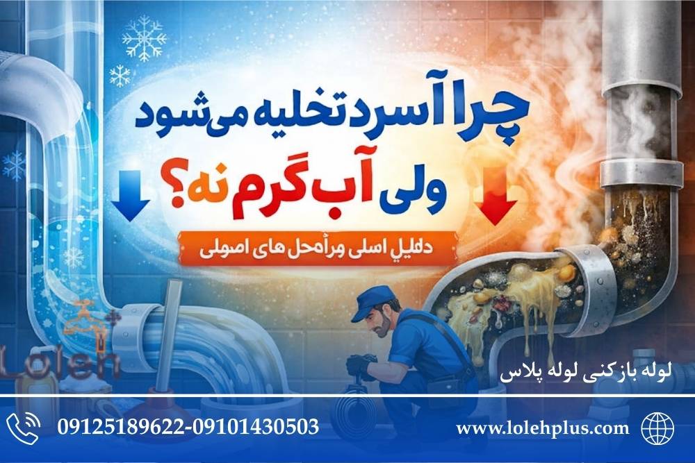 چرا آب سرد تخلیه می شود ولی آب گرم نه؟