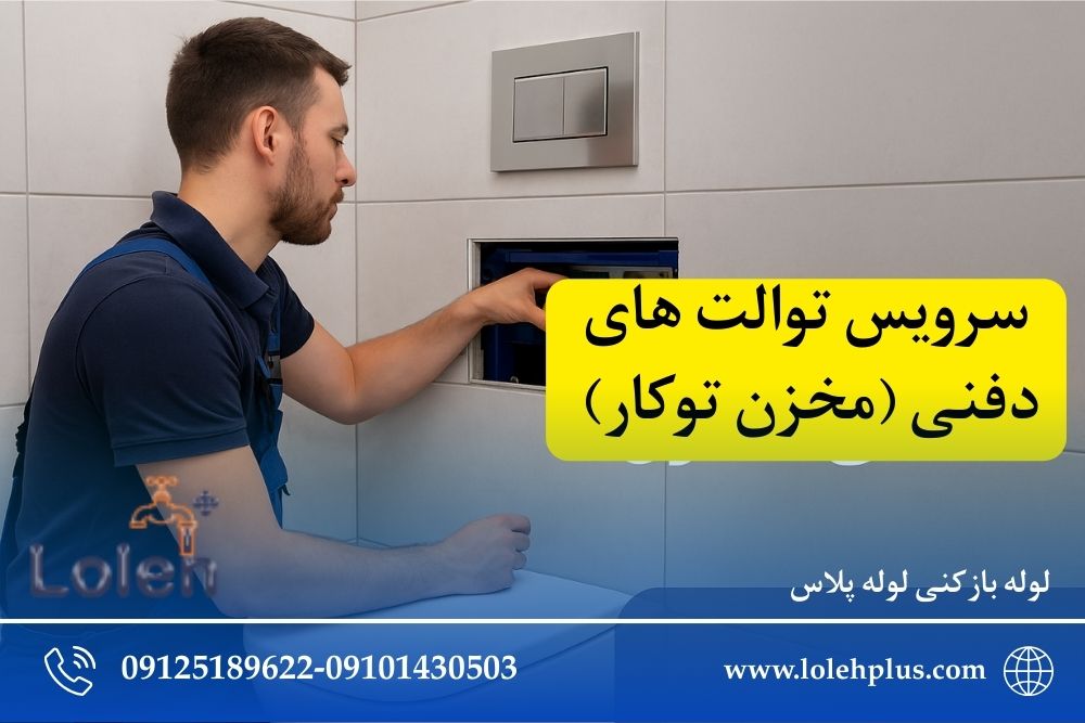 سرویس توالت های دفنی (مخزن توکار): خطاهای متداول + راهنمای کامل رفع مشکلات