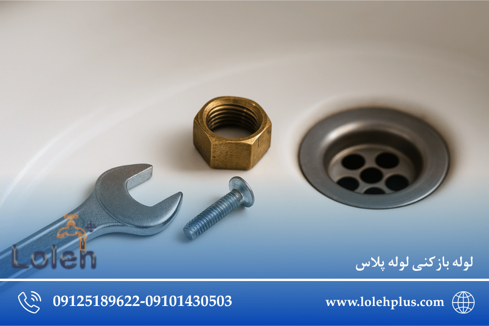 اگر مهره یا پیچ از روشویی افتاد تو لوله ، چه کنیم؟