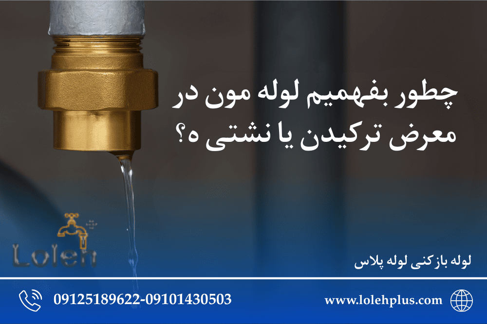 چطور بفهمیم لوله مون در معرض ترکیدن یا نشتی ه؟