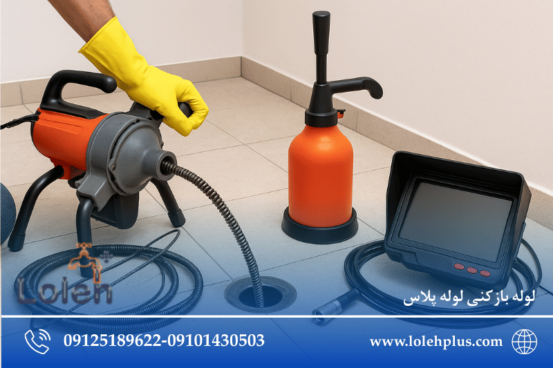 بدون کنده کاری لوله رو باز می کنیم ، چطوری؟