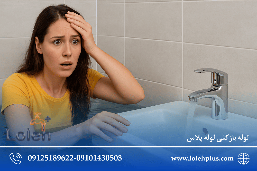 اگر عادت داری شیر آب رو باز بذاری ، آماده  باش برای این مشکل!