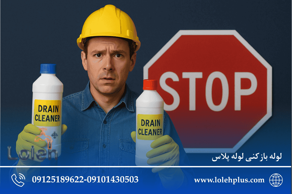 چرا نباید دو تا محلول بازکننده لوله را با هم ترکیب کنیم؟ (خطر مرگبار)