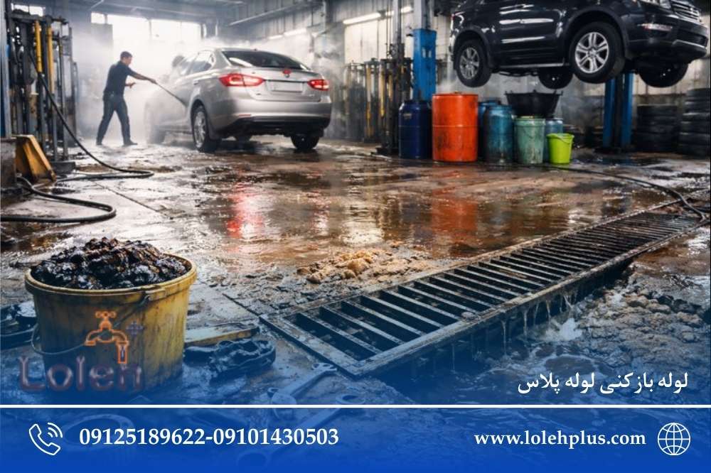کارواش ها و مکانیکی ها؛ مدیریت درست گل ولای و روغن در ساختمان و فاضلاب