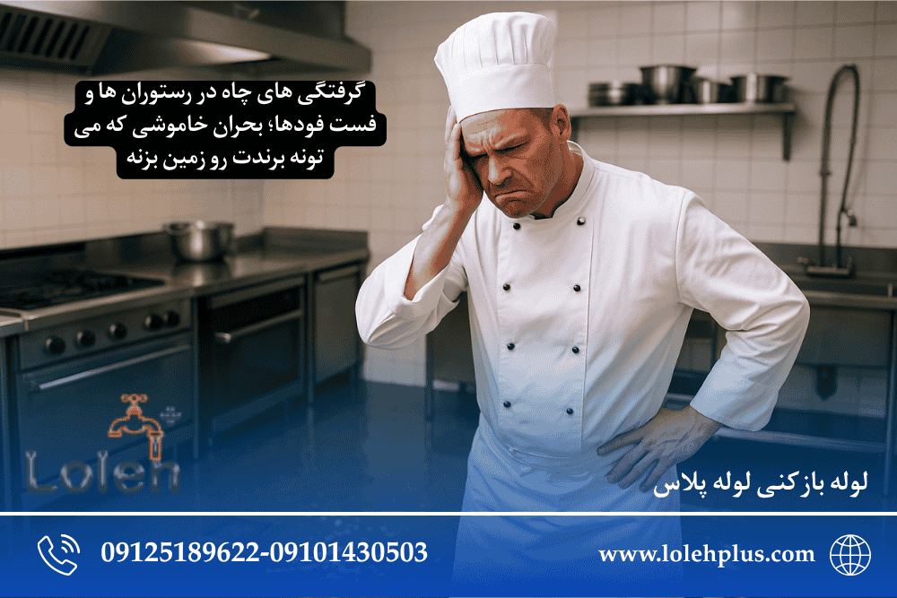 گرفتگی های چاه در رستوران ها و فست فودها؛ بحران خاموشی که می تونه برندت رو زمین بزنه