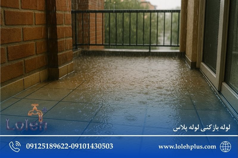 گرفتگی لوله تراس