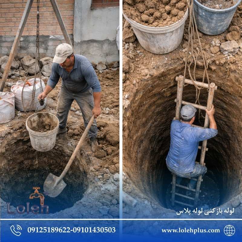 حفر چاه تهران