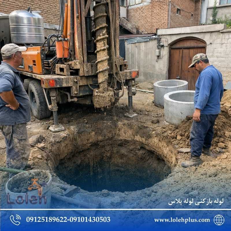 حفر چاه تهران